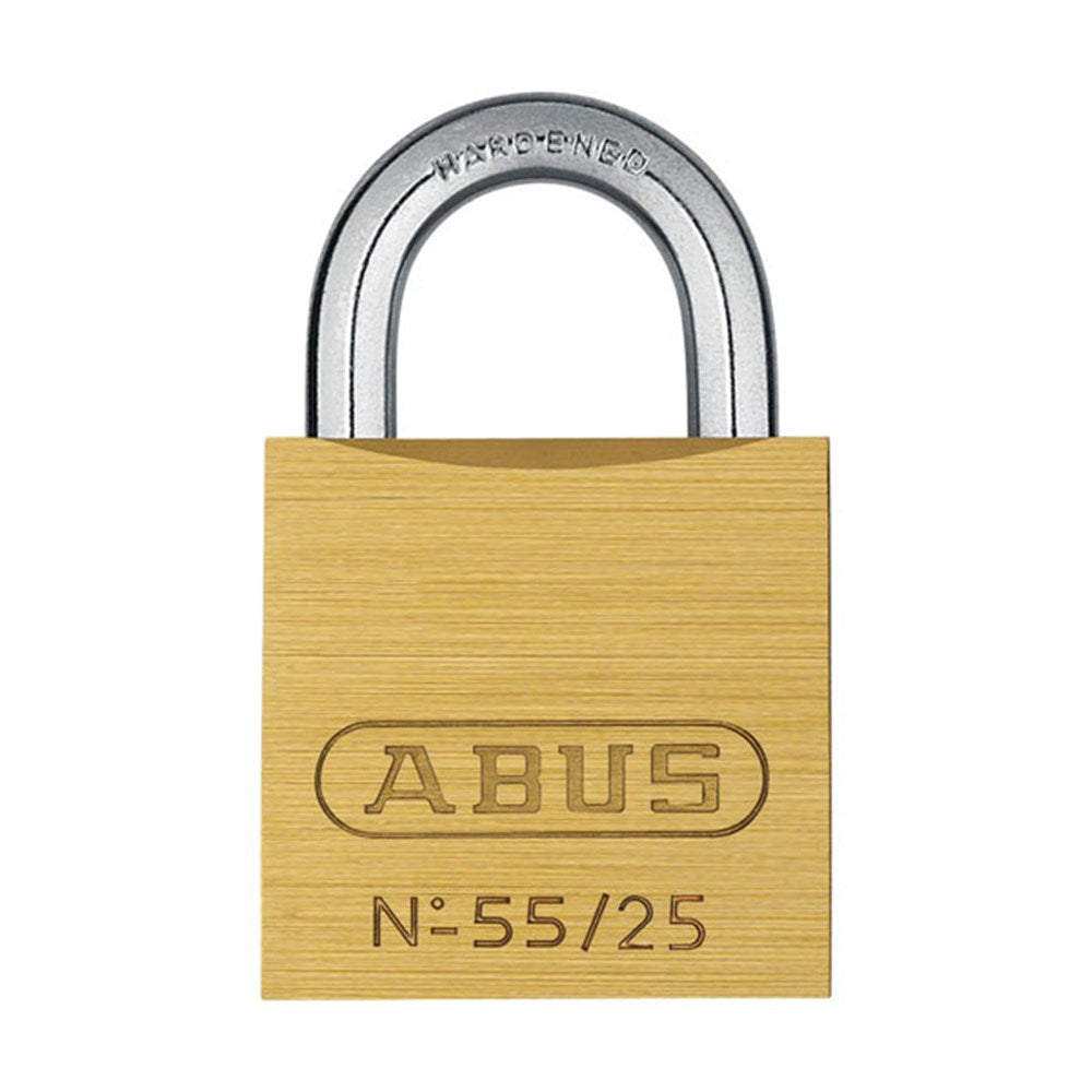 Abus 55/25 25mm Brass Padlock