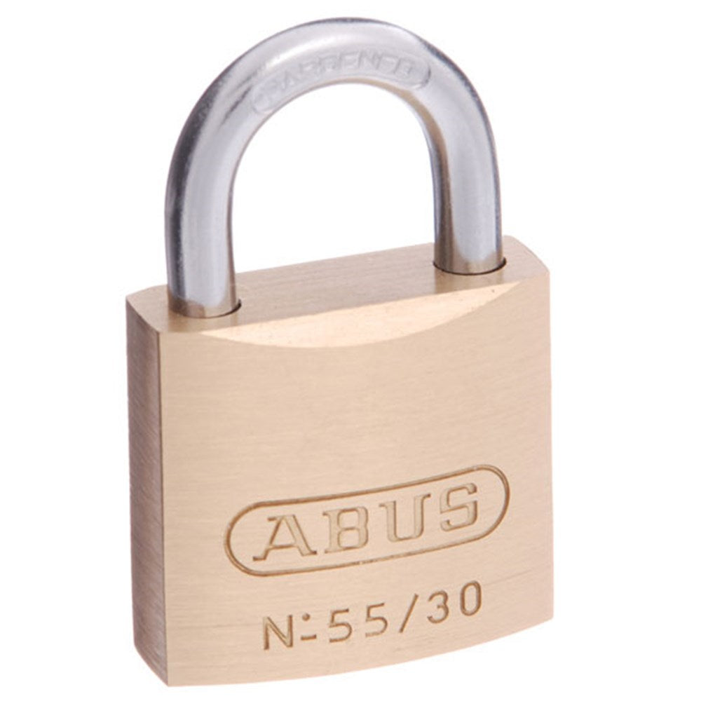 Abus 55/30 30mm Brass Padlock