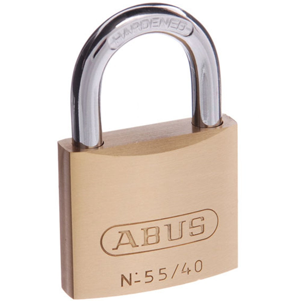 Abus 55/40 40mm Brass Padlock