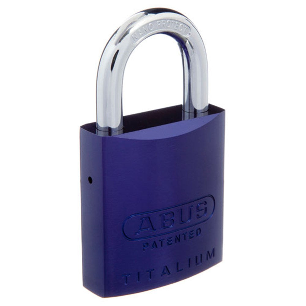 Abus 83AL/45 45mm Anodised Aluminium Padlock-Purple