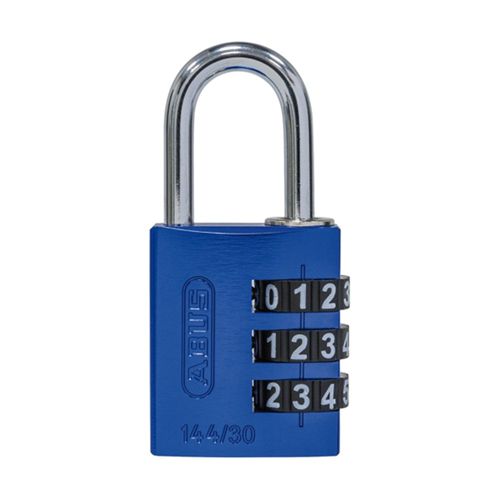 Abus 144/30 Combination Padlock Blue