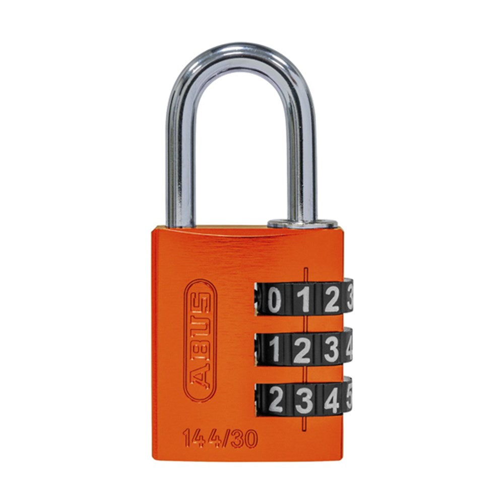 Abus 144/30 Combination Padlock Orange