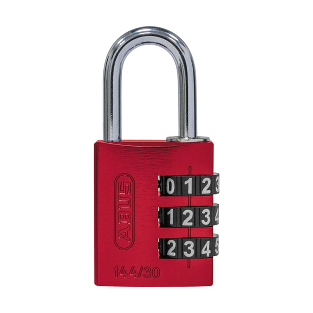Abus 144/30 Combination Padlock Red