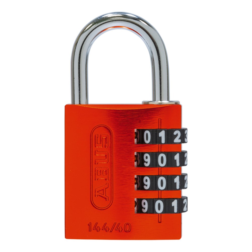 Abus 144/40 Combination Padlock Orange