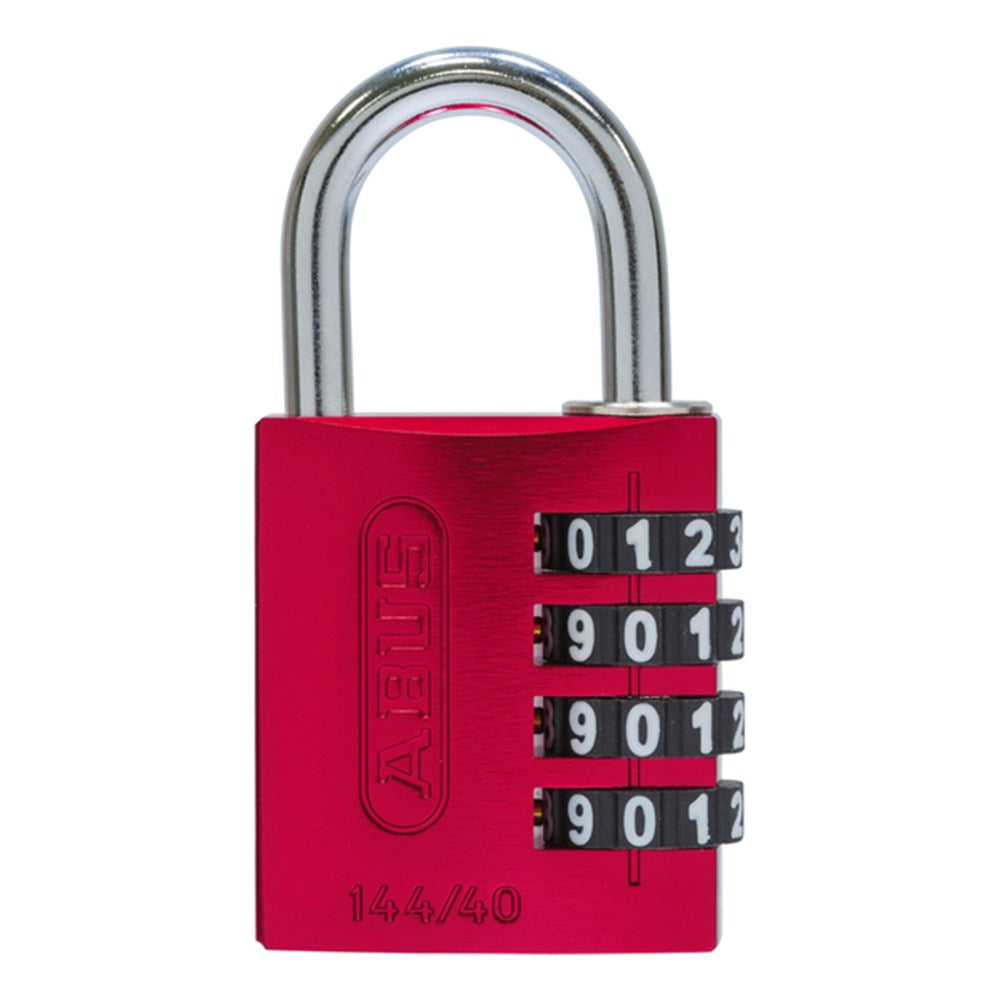 Abus 144/40 Combination Padlock Red