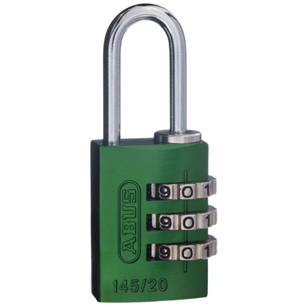 Abus 145/20 Combination Padlock Green