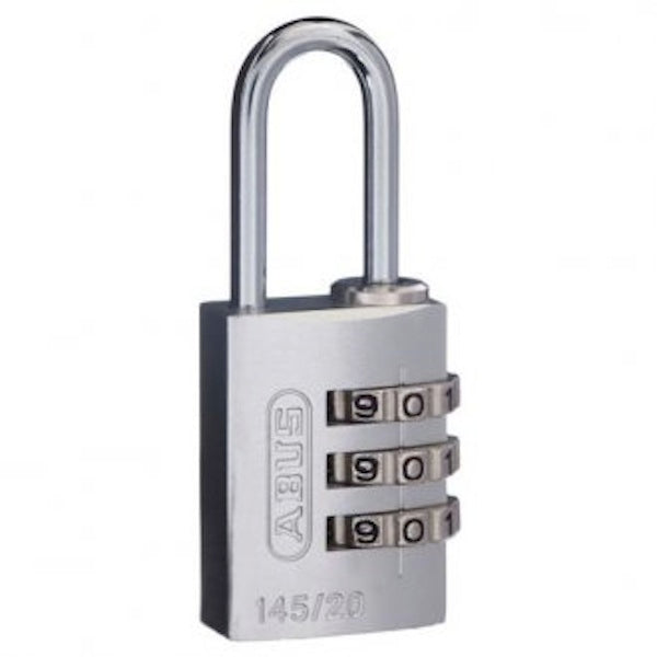Abus 145/20 Combination Padlock Silver