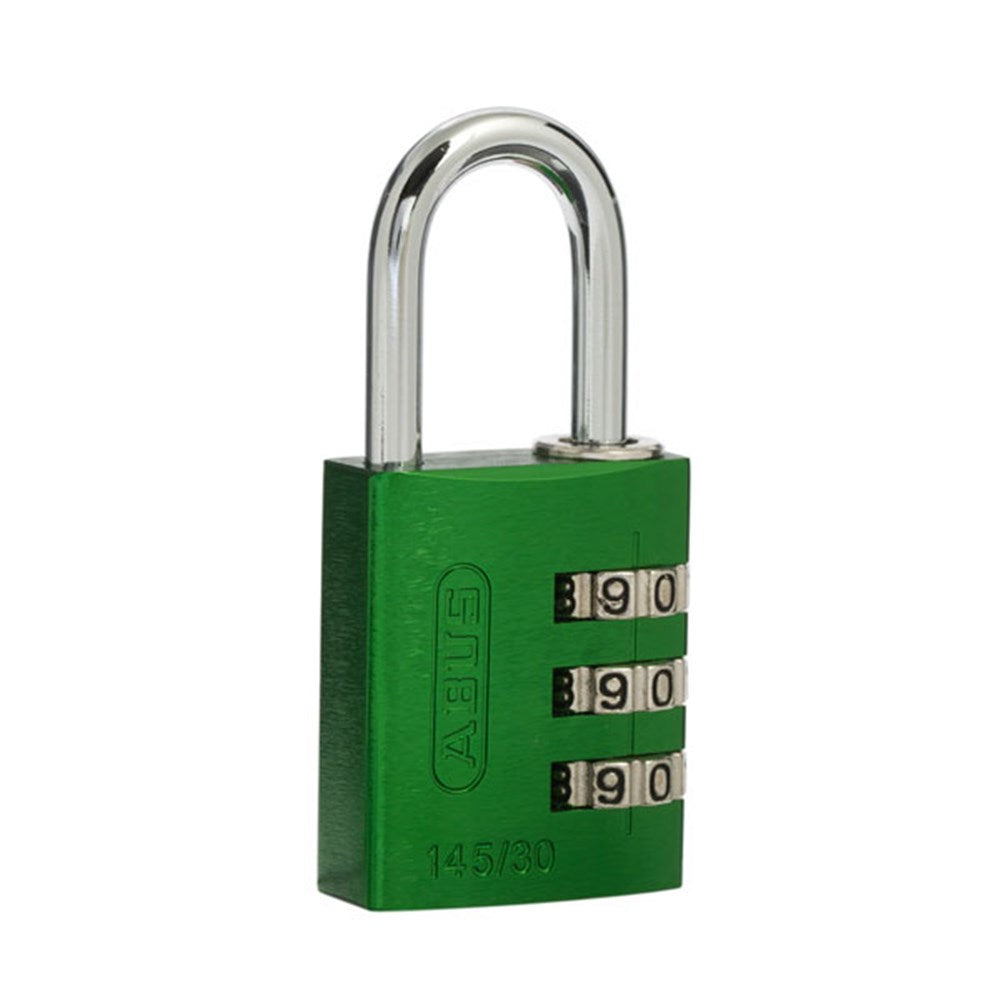 Abus 145/30 Combination Padlock Green