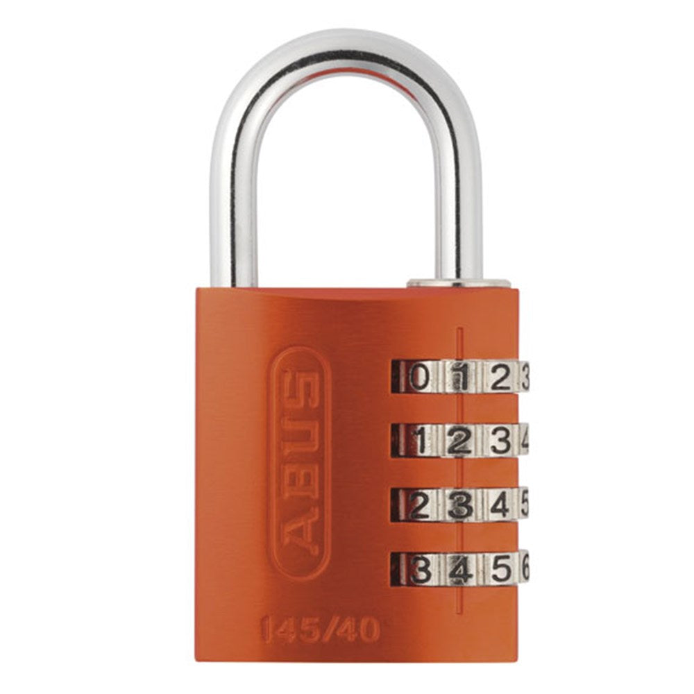 Abus 145/40 Orange Combination Padlock