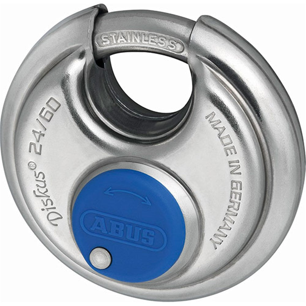 Abus 24IB/60 Stainless Steel Diskus Padlock