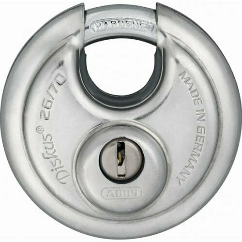 26/70 Stainless Steel Diskus Padlock