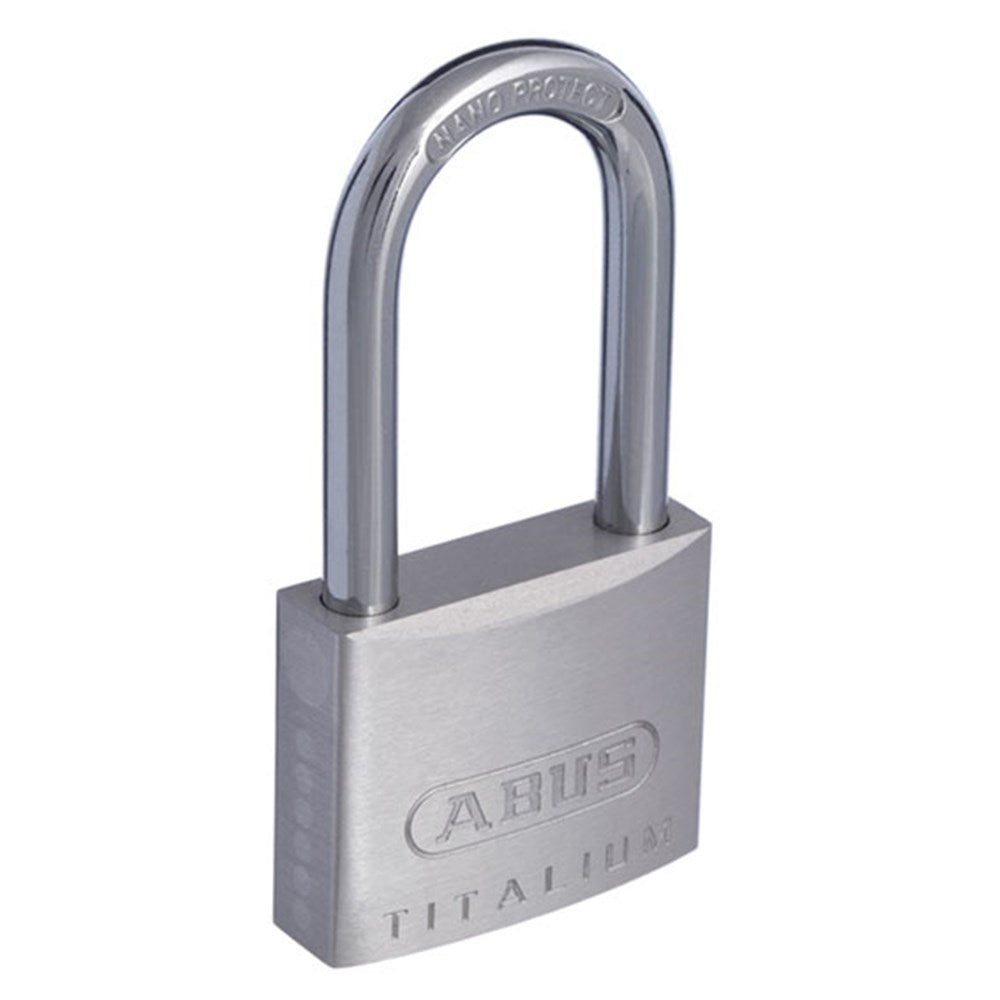 Abus 64TI/40HB/40 Extended Shackle Titalium Padlock