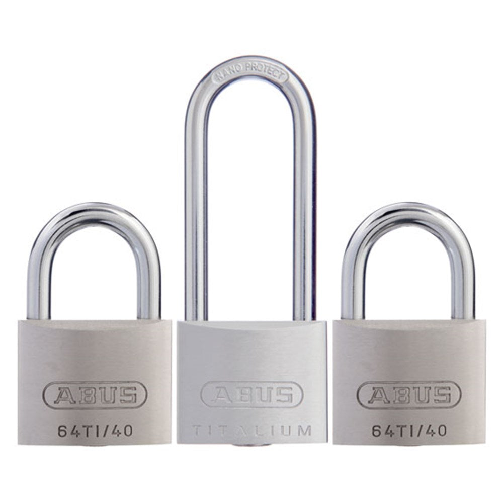 Abus 64/TI/40 Triple Pack