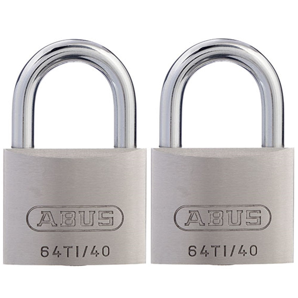 Abus 64TI/40 Padlock Twin Pack