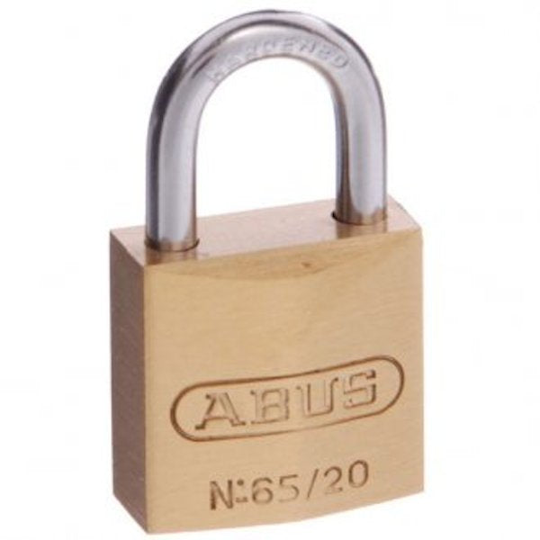 Abus 20mm Brass Bodied Padlock