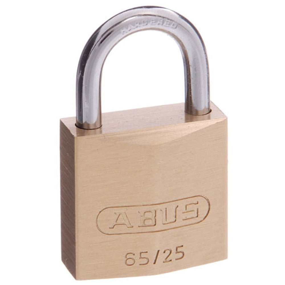 Abus 65/25 25mm Brass Padlock