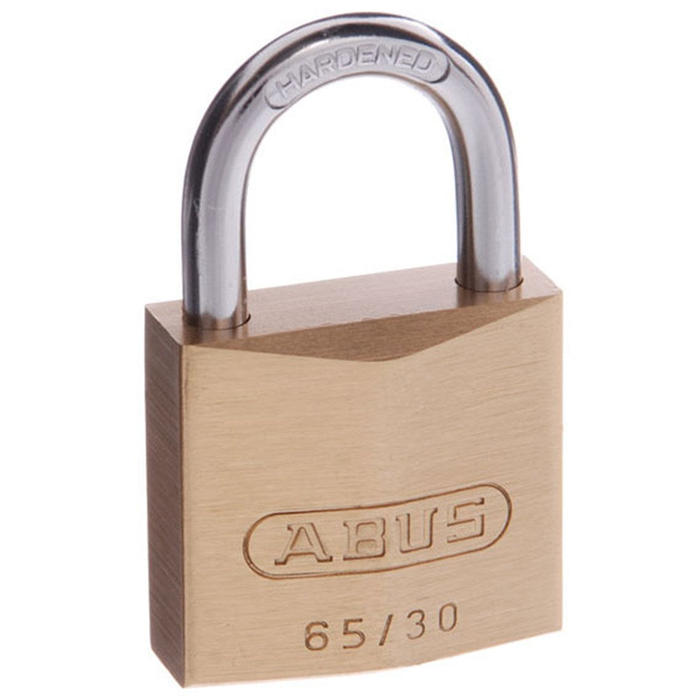 Abus 65/30 30mm Brass Bodied Padlock Quad Pack