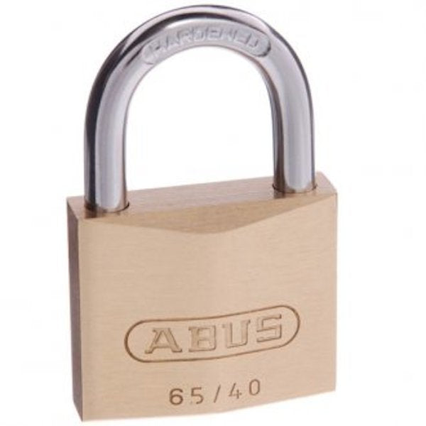 Abus 65/40 Twin Pack 40mm Brass Bodied Padlocks