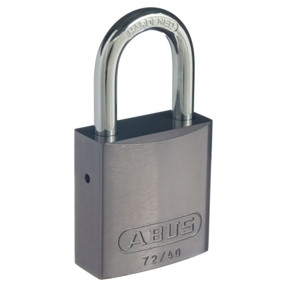 72/40 40mm Titanium Anodised Aluminium Bodied Padlock