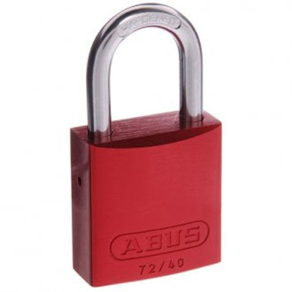 72IB/40 40mm Red Padlock Keyed To 003 Fire Key