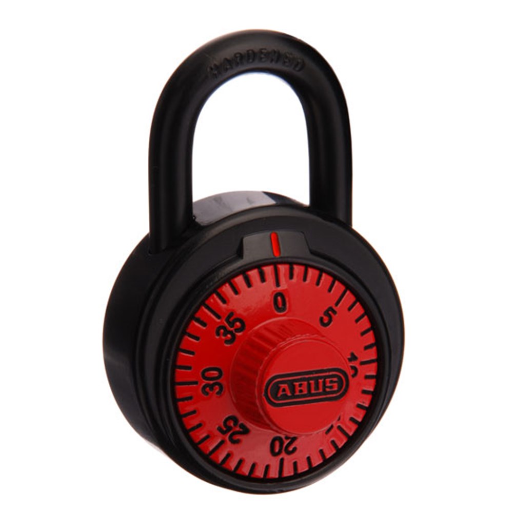 Abus 78KC/50 Combination Padlock-Red