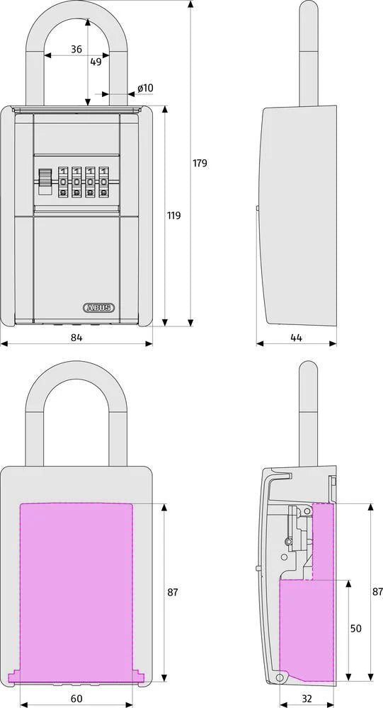 Abus KG797 Key Garage