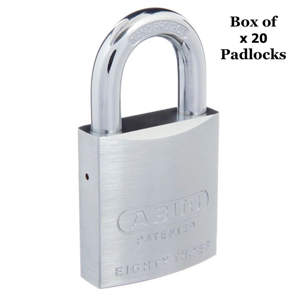 Abus 83/50 50mm Padlocks x 20
