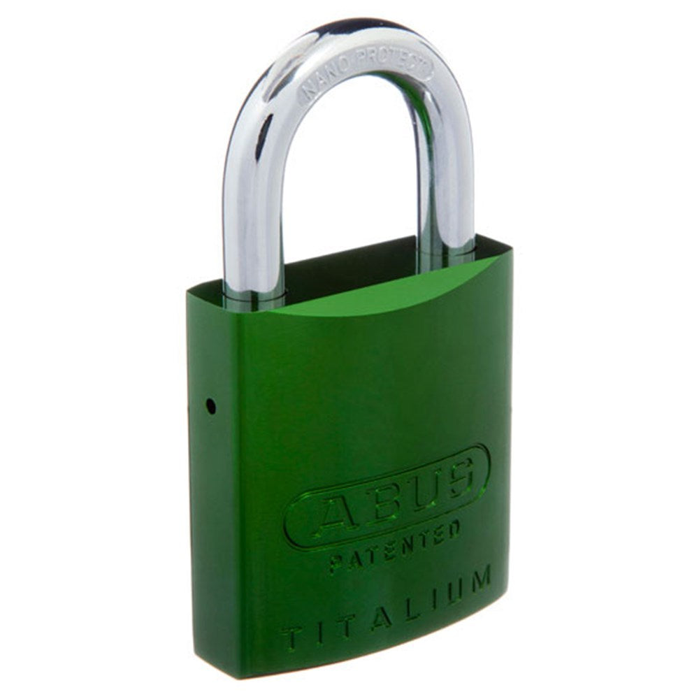 Abus 83AL/45 45mm Anodised Aluminium Padlock-Green
