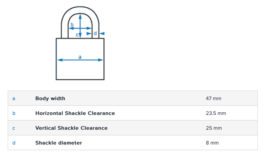 Abus Mariner 45mm Padlock