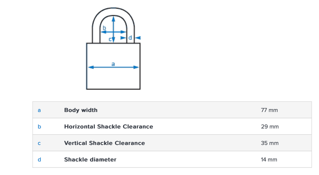 Abus 37RK/70 Granit Padlock