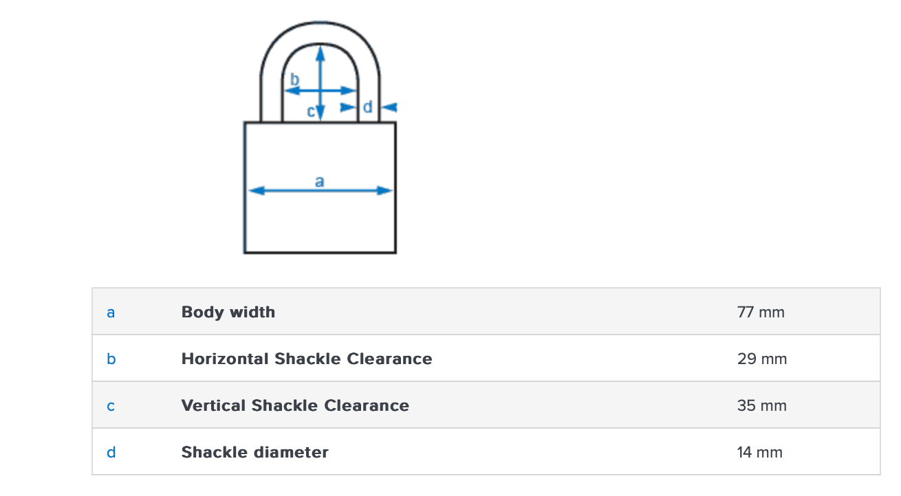 Abus 37RK/70 Granit Padlock