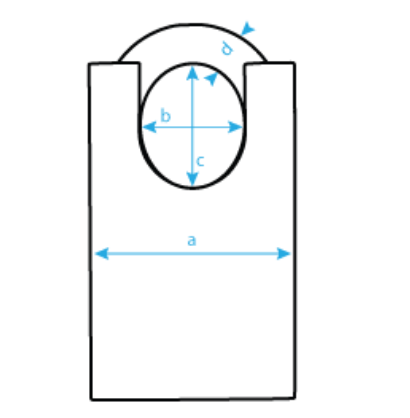 Abus 83CS/55 Hardened Steel Bodied Padlock