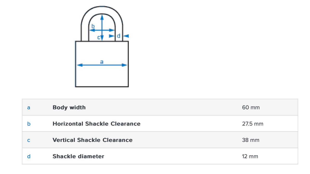 Abus 83/60 Series 2 60mm Hardened Steel Bodied Padlock