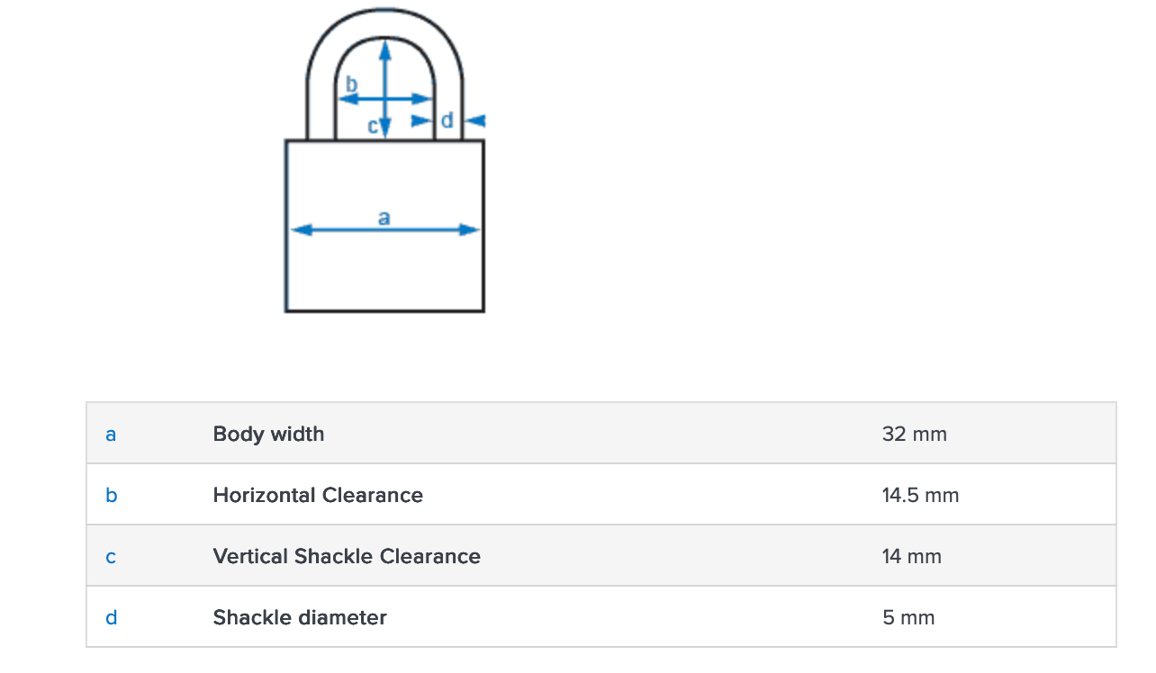 Abus T84MB/30 30mm Weather Resistant Padlock