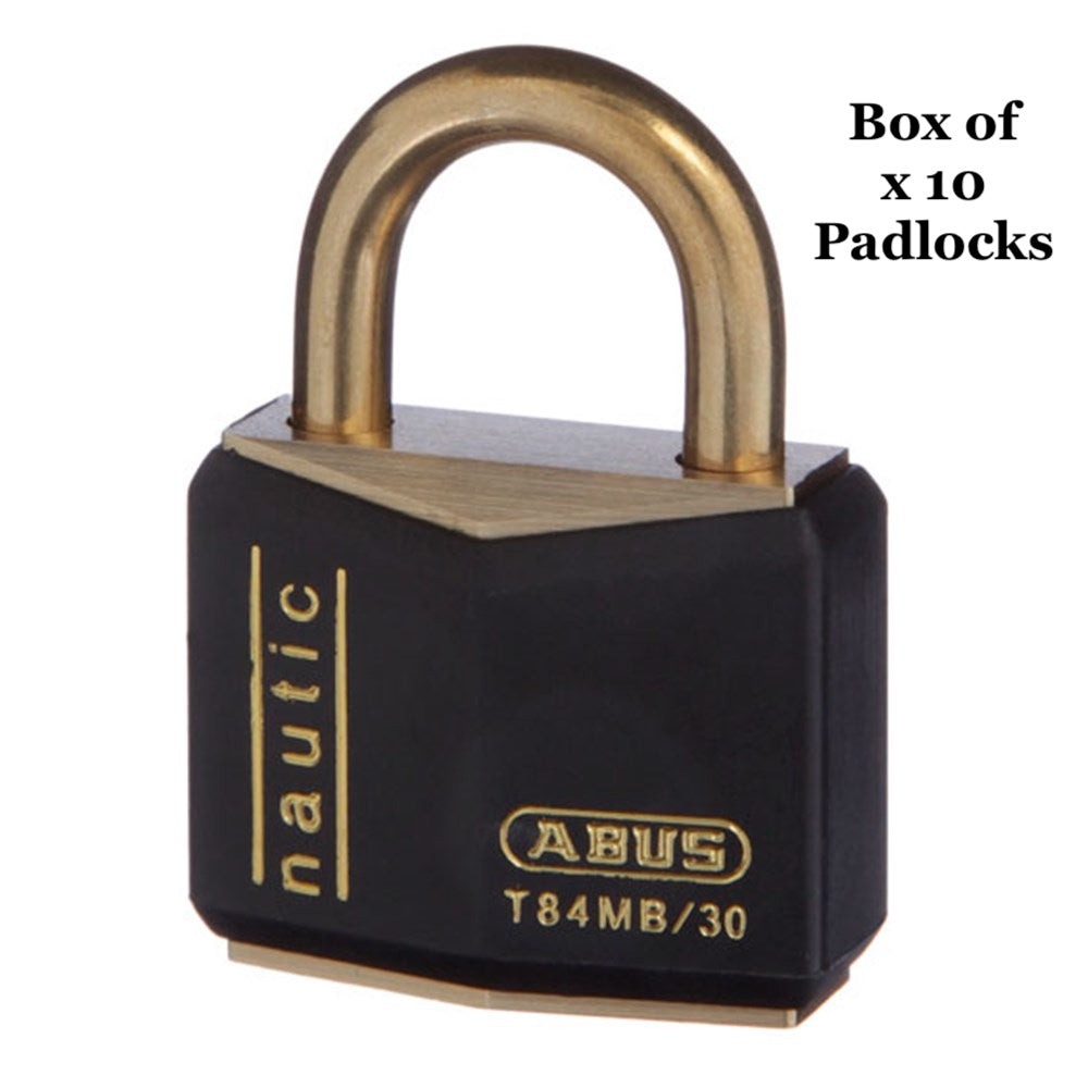Abus T84MB/30 30mm Weather Resistant Padlocks x 10