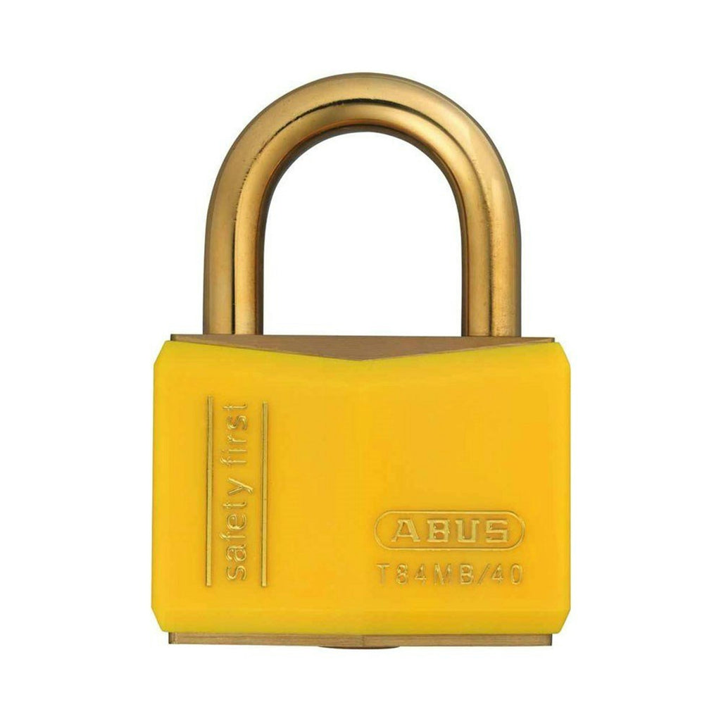 Abus T84MB/40 Weather Resistant 40mm Padlock Yellow